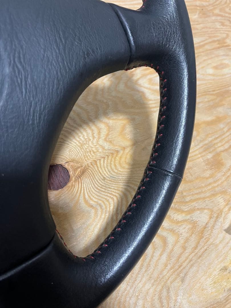 HONDA ホンダ 純正ステアリング　赤ステッチ　シビック