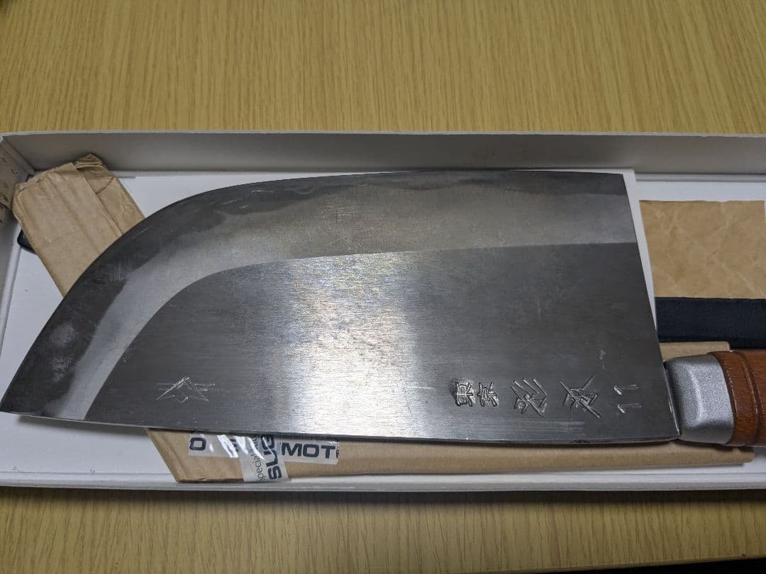 Shun 中華包丁 ステンレス製 木製ハンドル