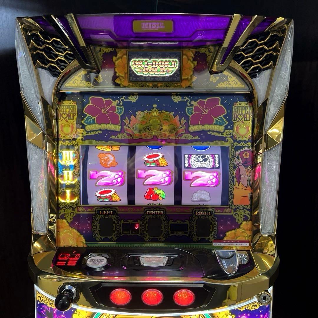 パチスロ「沖ドキ!GOLD‐30」 送料無料　パチスロ実機