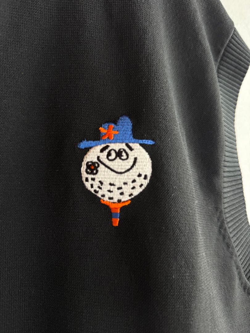 【新品未使用】ラフアンドスウェル ノースリーブベスト 黒 M