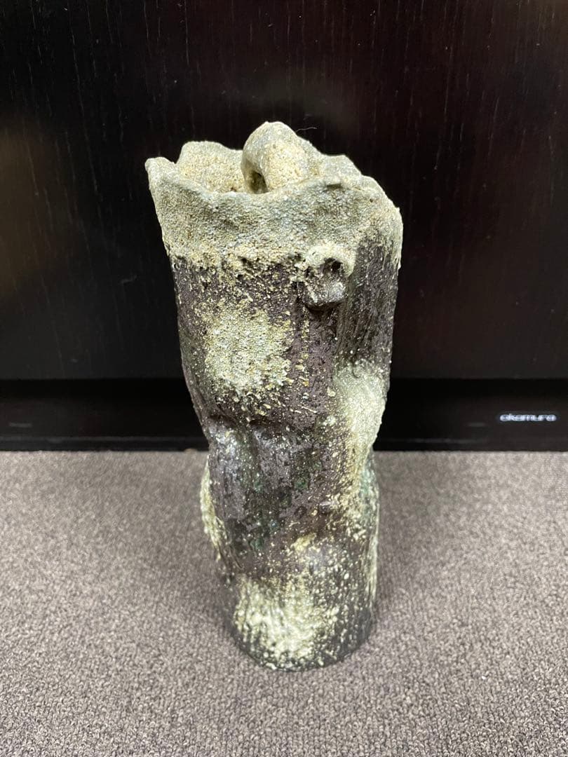 信楽焼　花入　花瓶