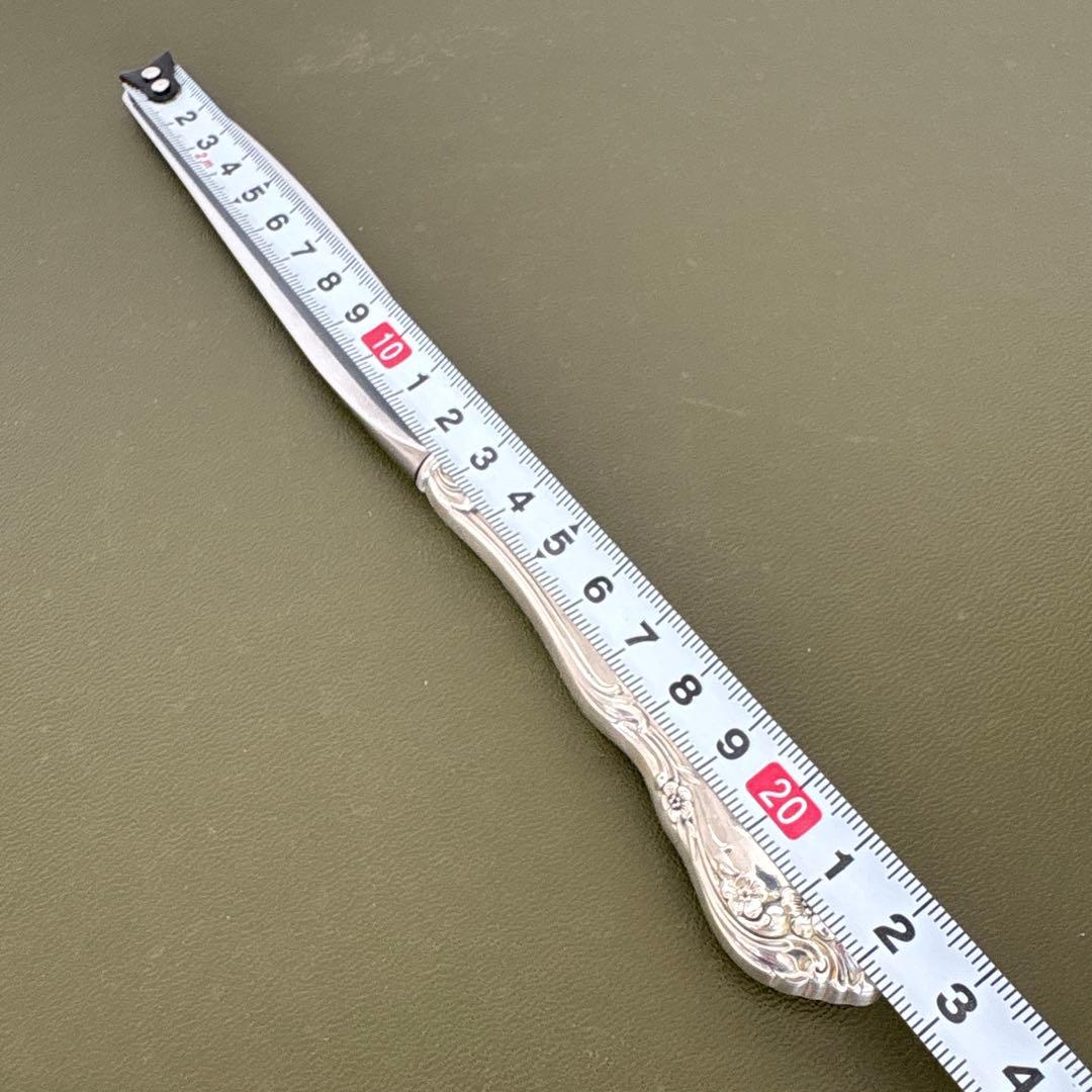 ビンテージ　ALVIN STERLING ナイフ　Chateau Rose 純銀