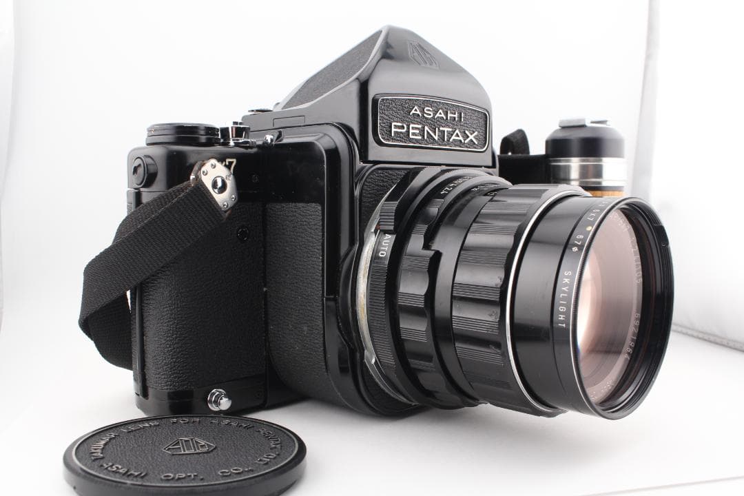 PENTAX 6x7 smc TAKUMAR 105mm F2.4 グリップ付き