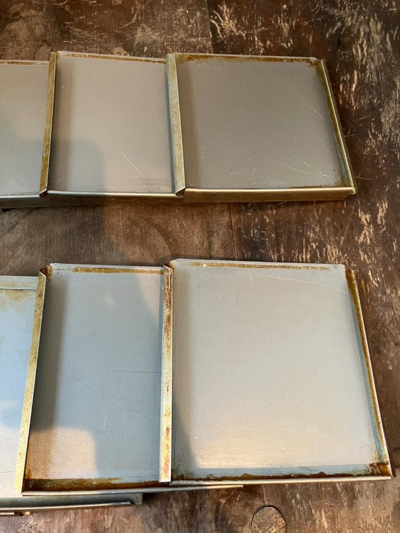 浅井商店 アルタイト食パン型 12cm正角型 1斤 フタ付　10個　業務用