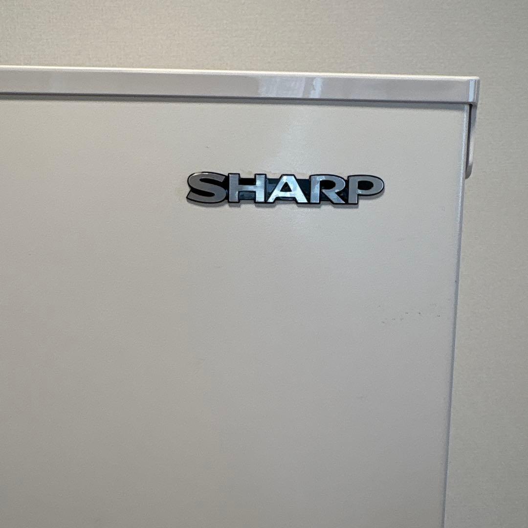 SHARP ドア開閉左右可 冷蔵庫 ホワイト 上下二段式