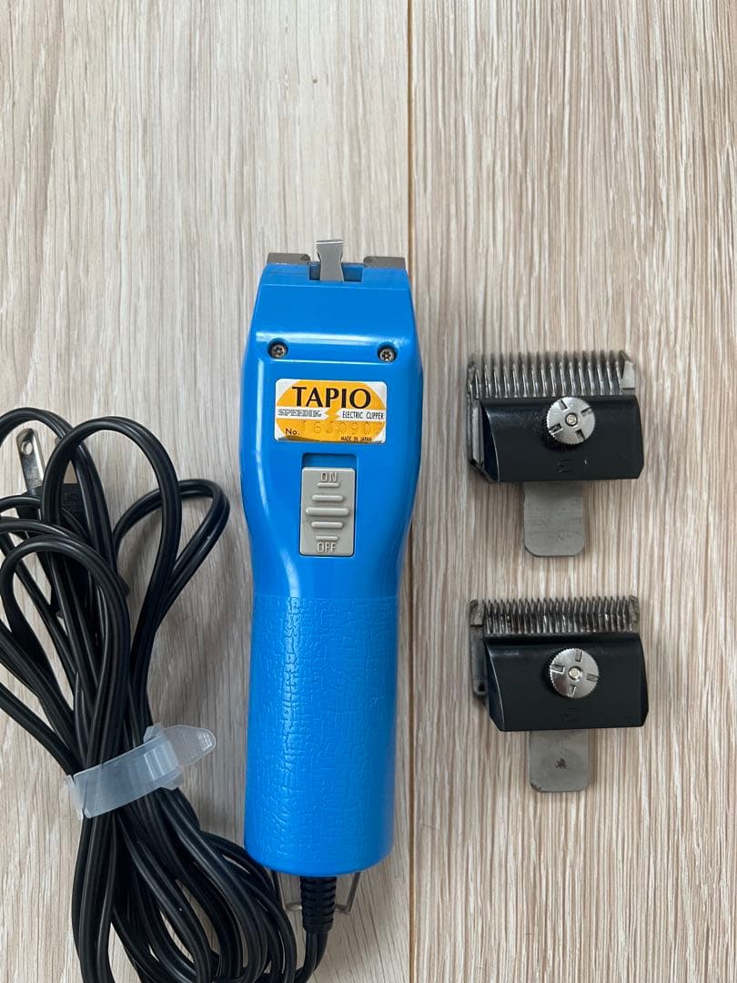 TAPIO バリカン 5mm 1mm刃付き コード式