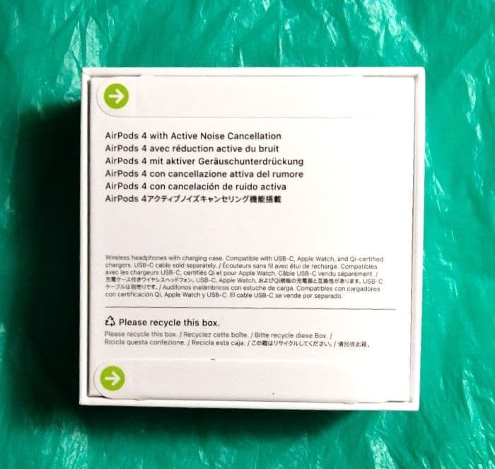 アップル/AirPod４アクティブノイズキャンセリング 新品未開封