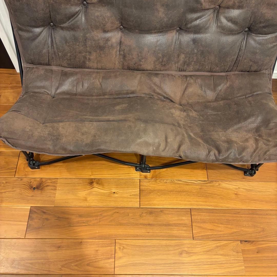 ニトリ バタフライチェア 2P ハイバック 折りたためる ソファ