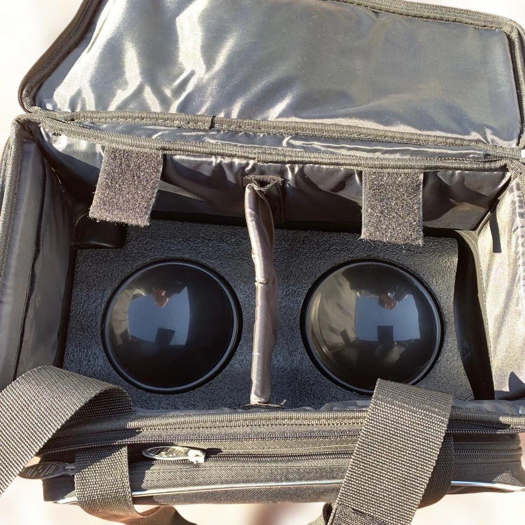 HI-SP XXXX STRIKES 2ボール用 ボウリングバッグ キャスター