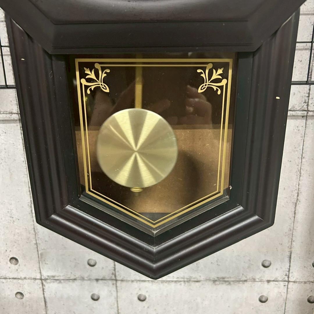 SEIKO セイコー 振り子時計 昭和レトロ 電池式 動作品