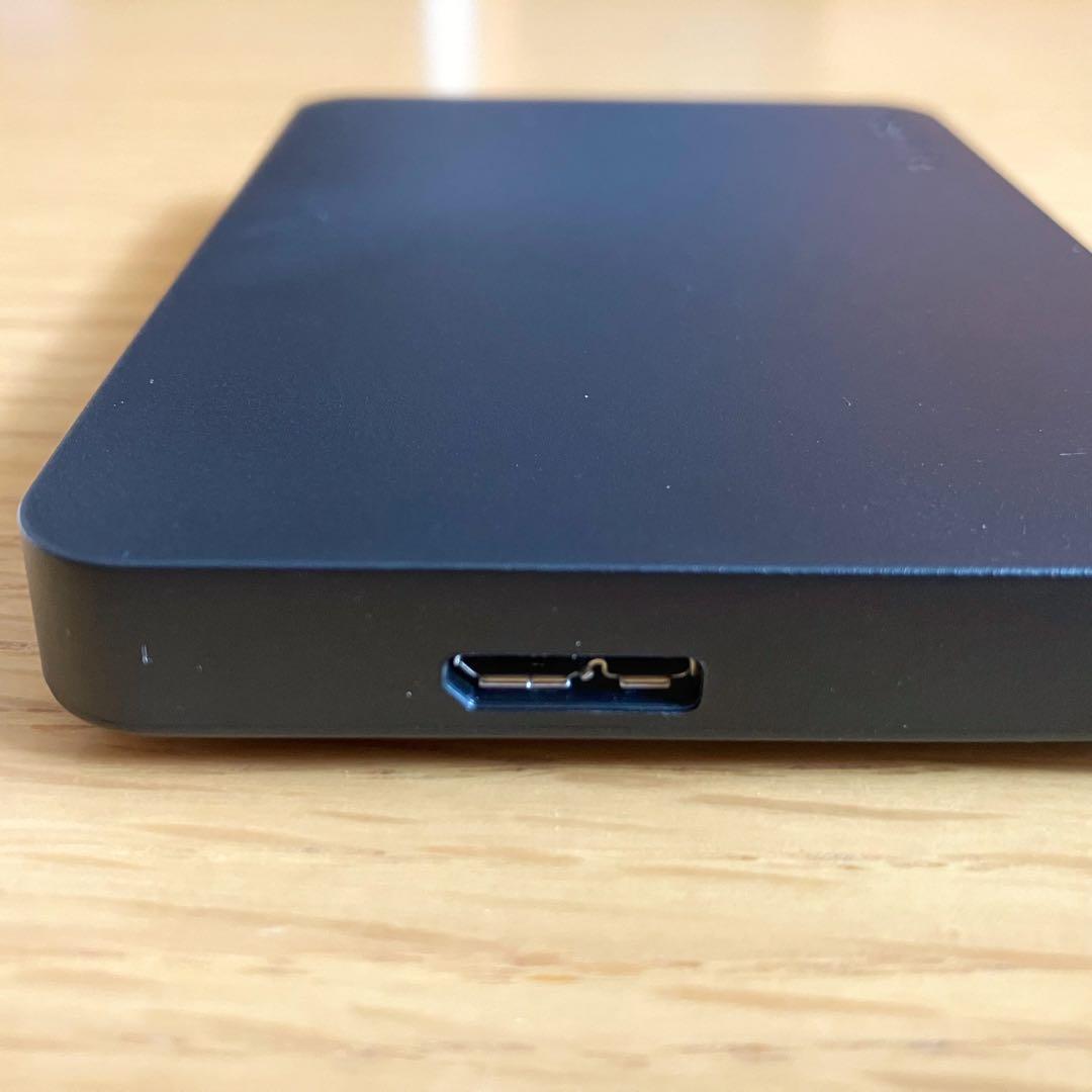 TOSHIBA Canvio 2TB 外付けハードディスク HDD 東芝