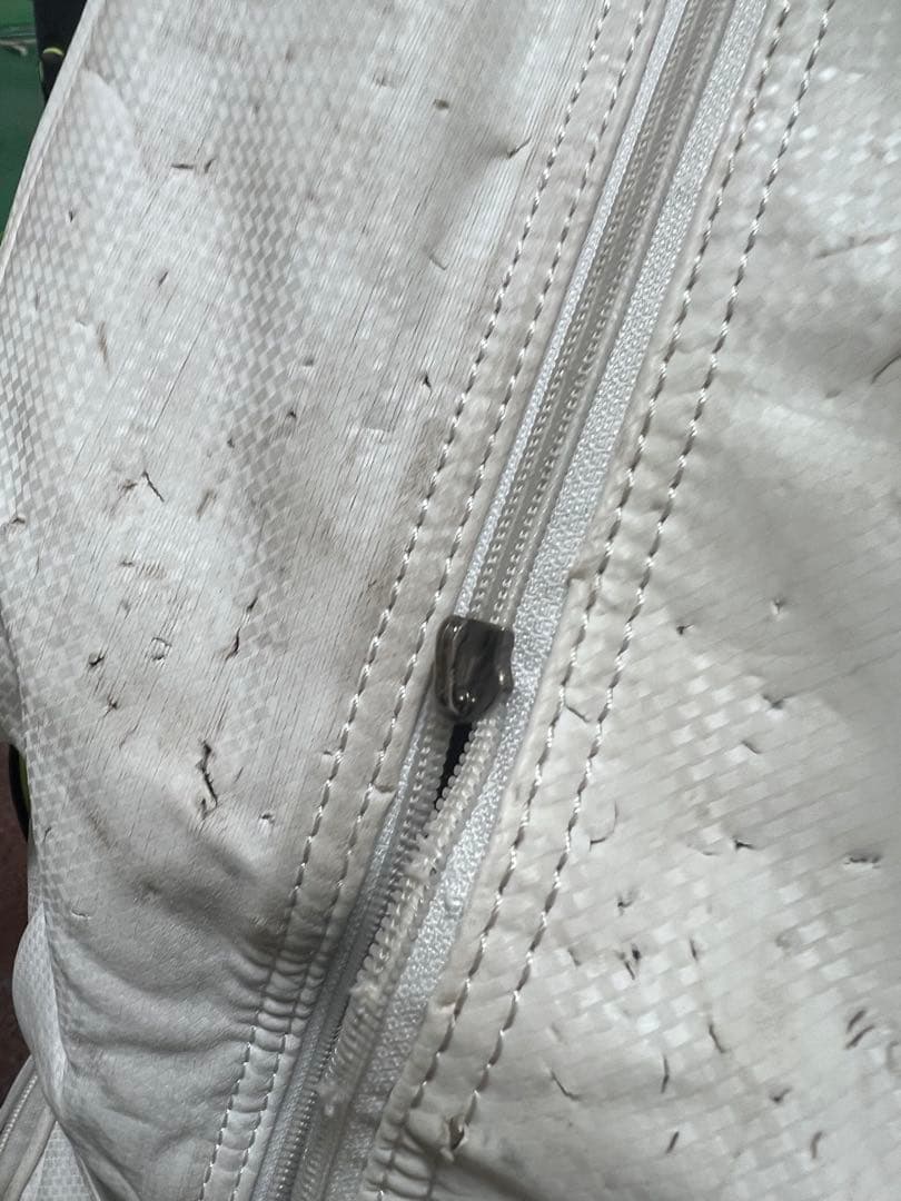 ルコック　ゴルフ　キャディーバッグ　ホワイト　メンズ