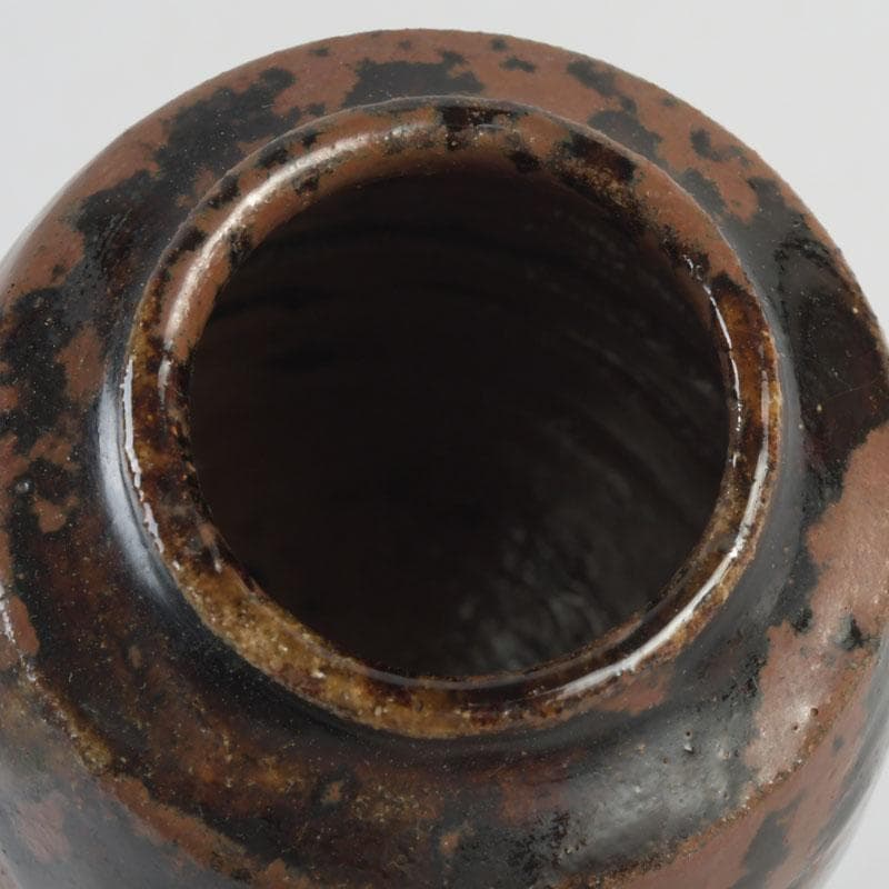 茶道具　瀬戸焼　古瀬戸　茶入　銘八千代　仕覆二点　即中斎極め箱　D　9443