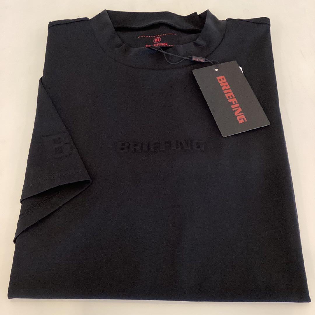 新作　BRIEFING MINI 3D LOGO HIGHNECK ブラックM
