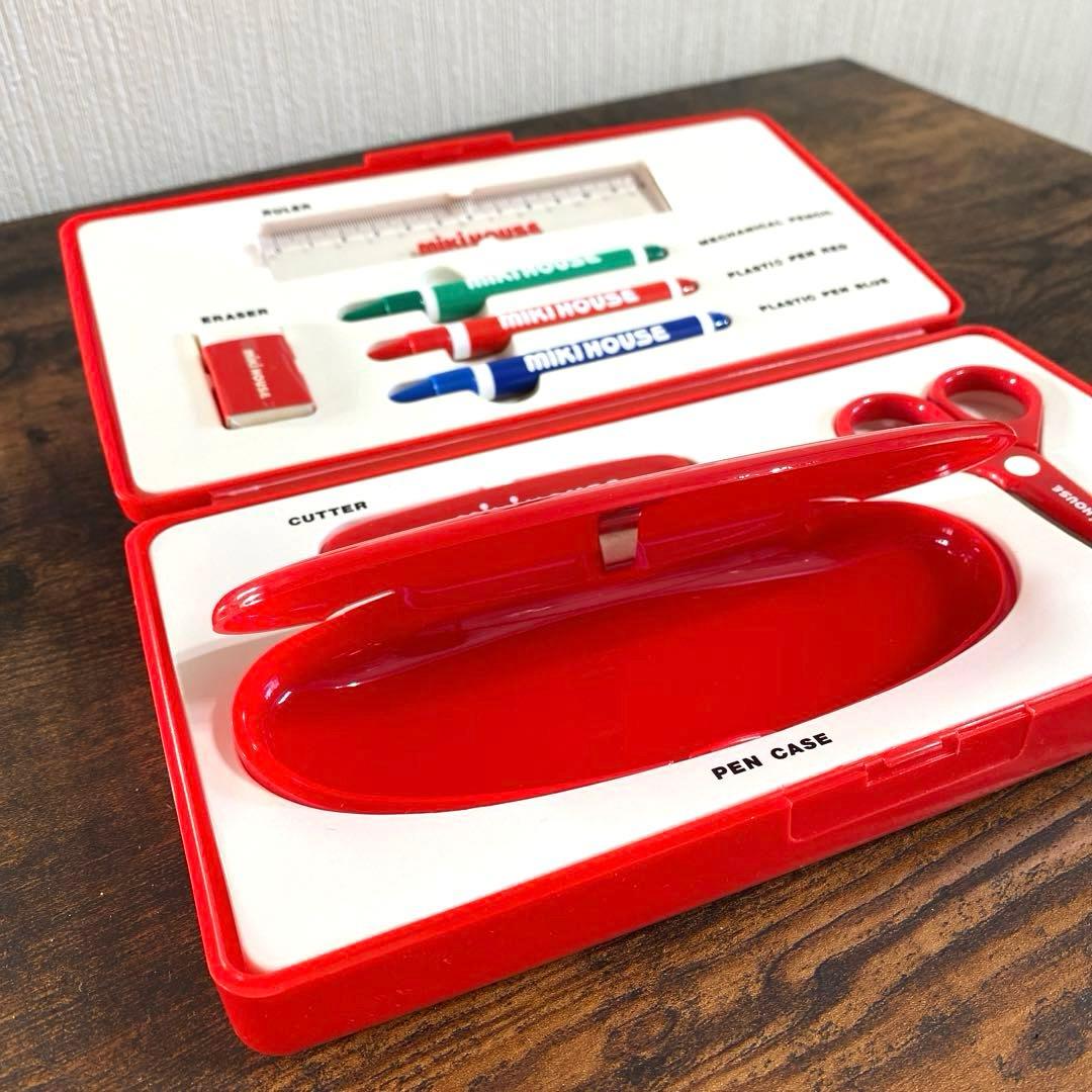 1990年代新品昭和レトロアンティークMIKIHOUSE文房具ハサミカッター定規