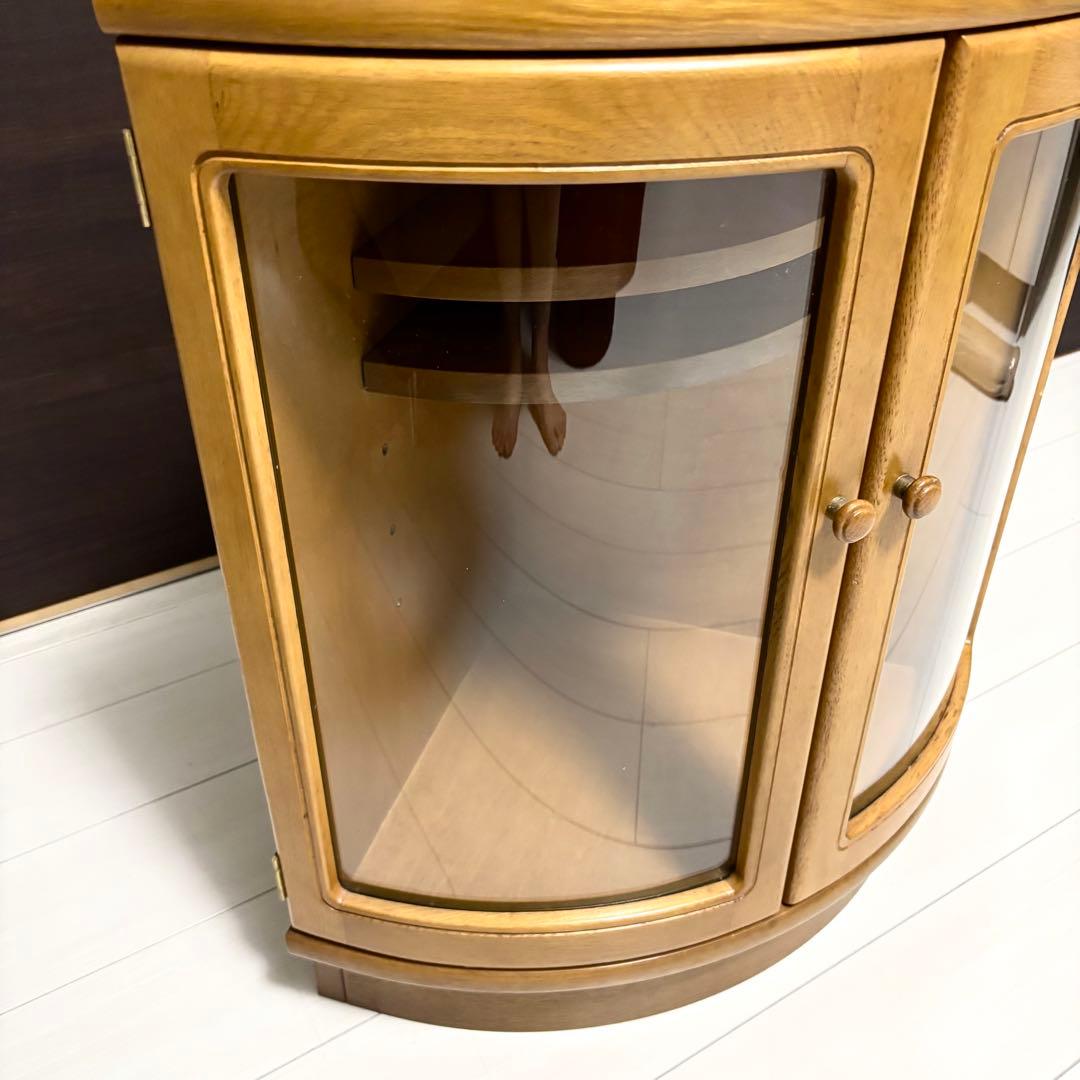 カリモク コーナーボード コーナーキャビネット 飾り棚 リビング収納