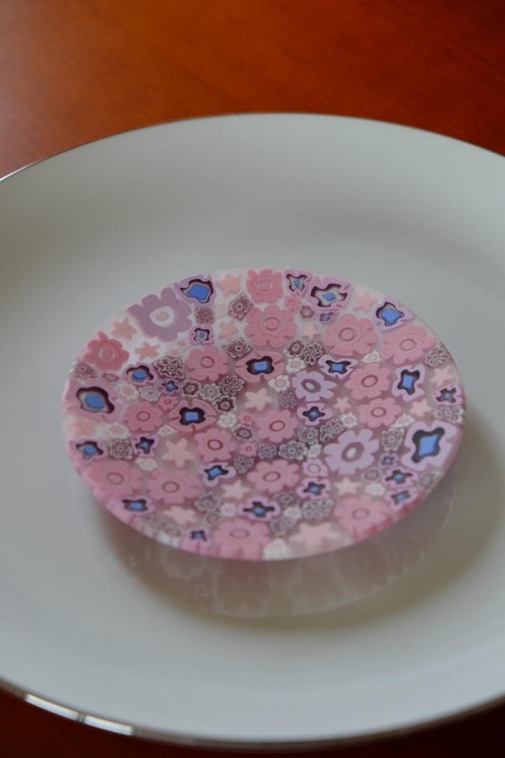 ミルフィオリ エルコーレ・モレッティ プレート 皿 黒木国昭/藤田喬平/田子美紀