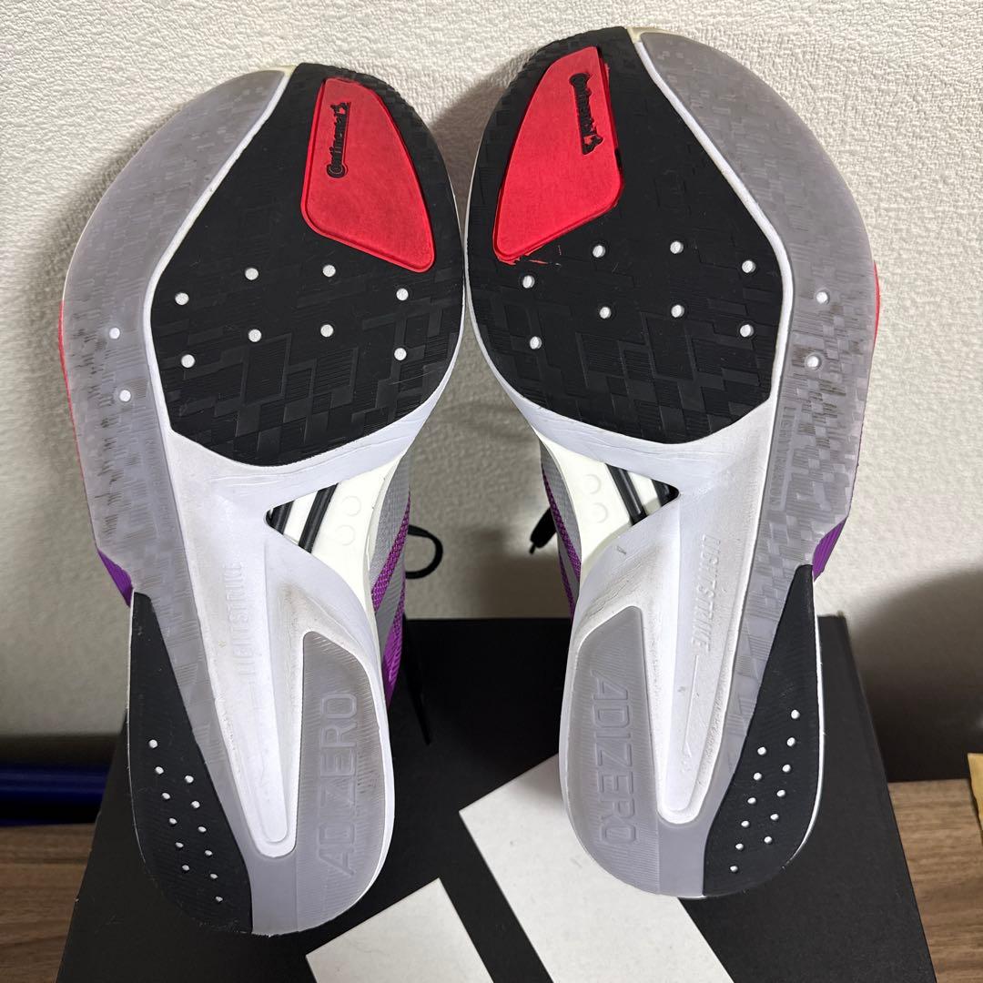 ADIDAS ADIZERO ボストン13 パープル 25.5cm
