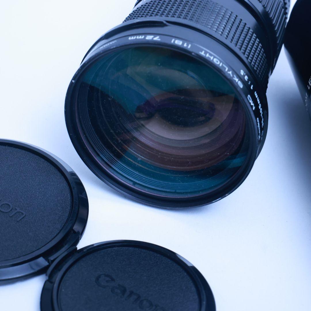 Canon NEW FD 35-105mm F3.5 80-200mmf4 2本
