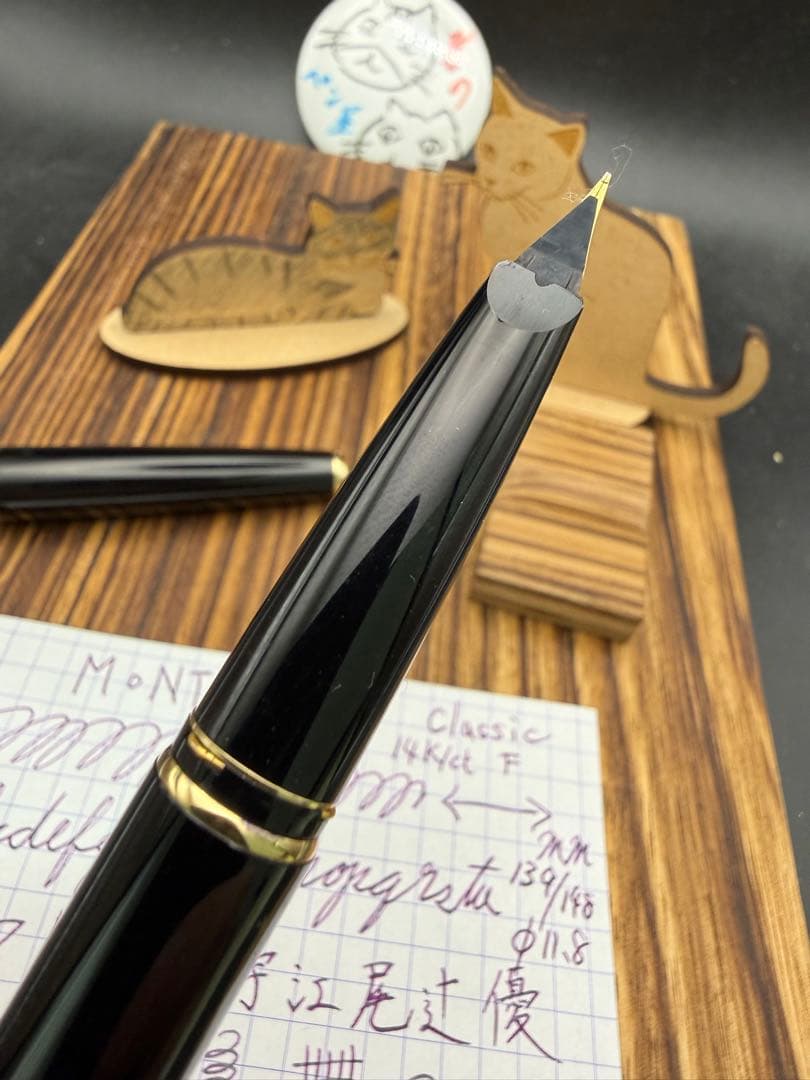 MONTBLANC万年筆 Classic 14K F