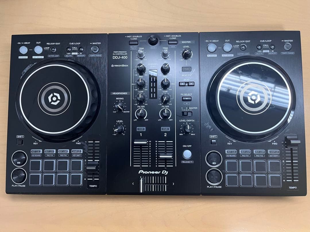 DJ機材 Pioneer DDJ400 & V-MODA M-100MA-MB