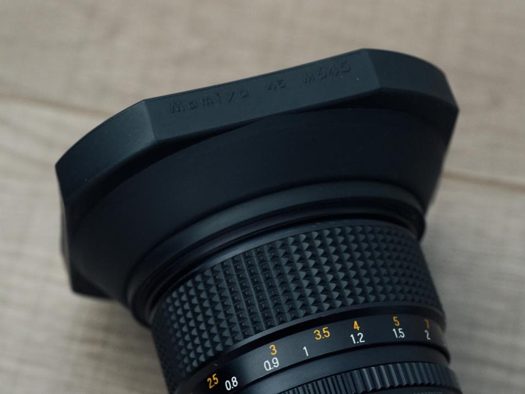 Mamiya645 Sekor 80mm f1.9 N&GFXマウントアダプター