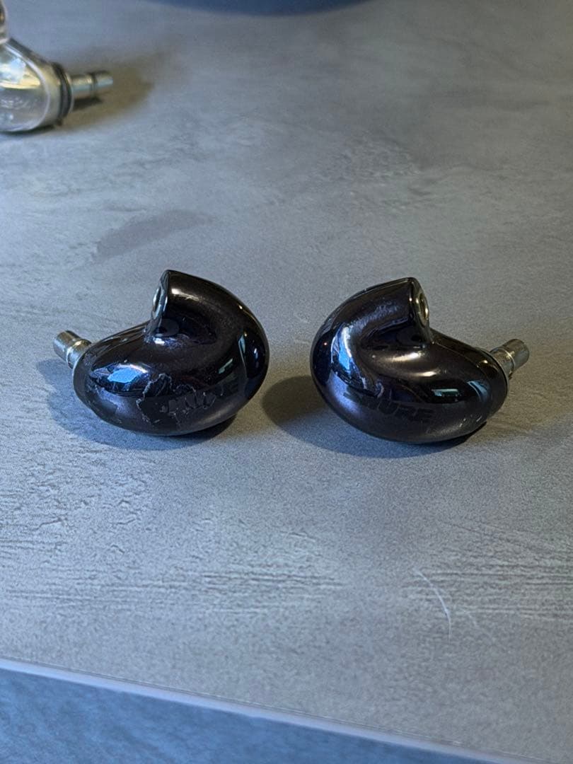 SHURE SE846 クリアとブラック 左側ユニットのみジャンク