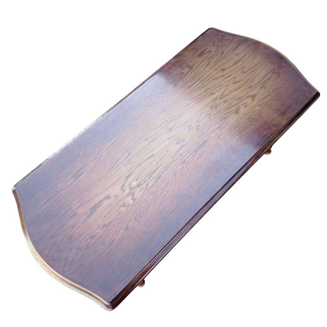 飛騨産業 キツツキ 穂高 楢材 センターテーブル コーヒーテーブル レトロ