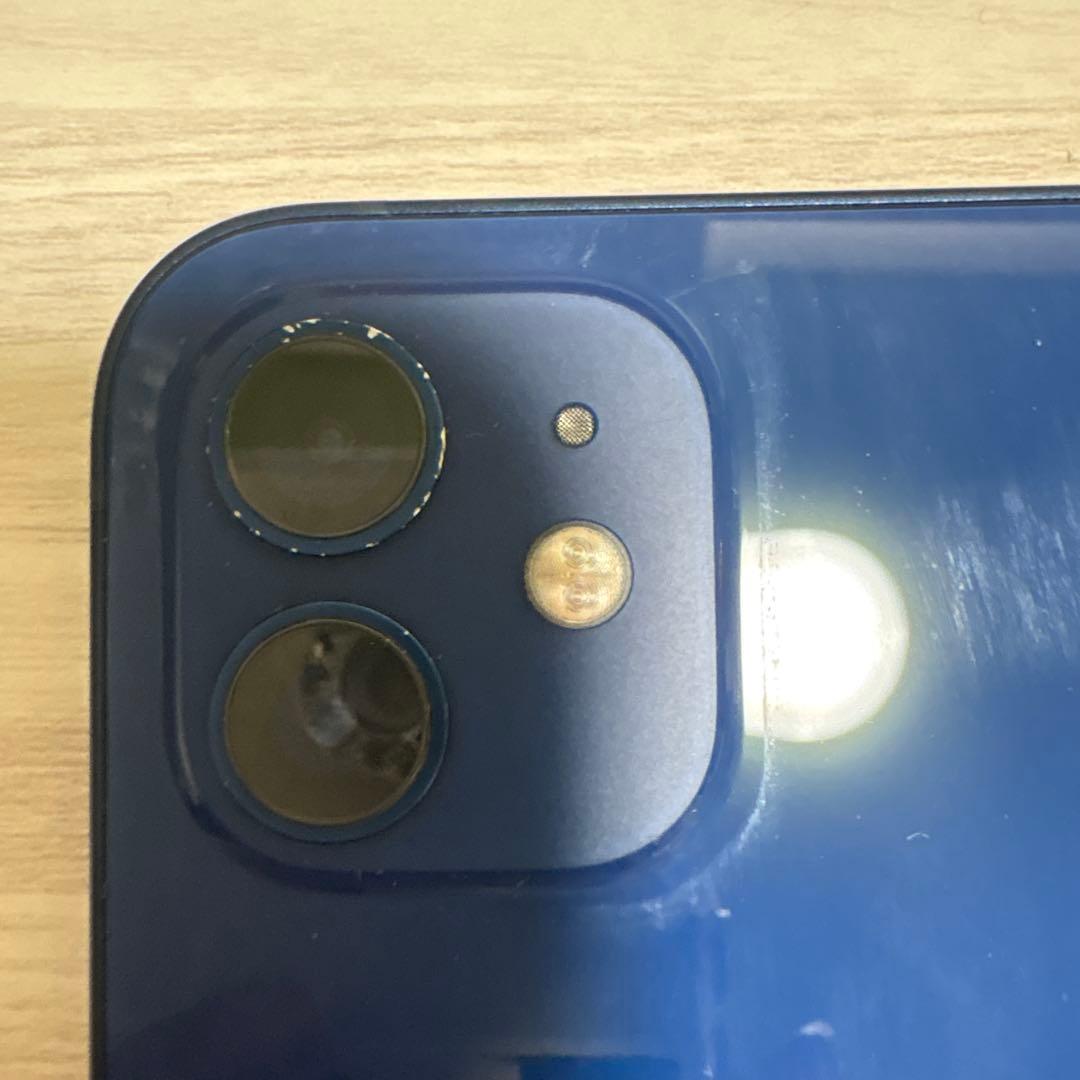 Apple iPhone 12 ブルー(カメラ機能に問題あり)