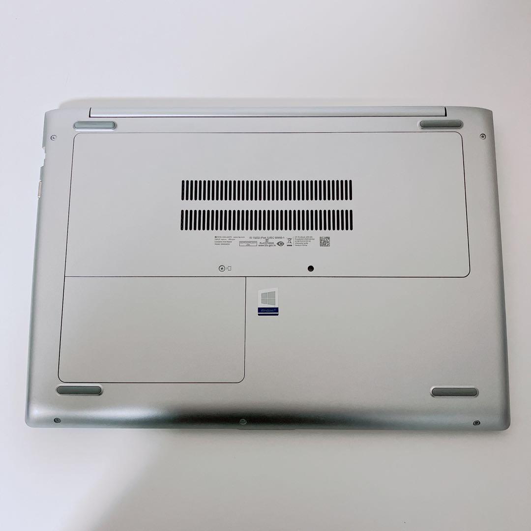 【美品】HP 450 爆速SSD256GB 8GB日本製パソコンPC