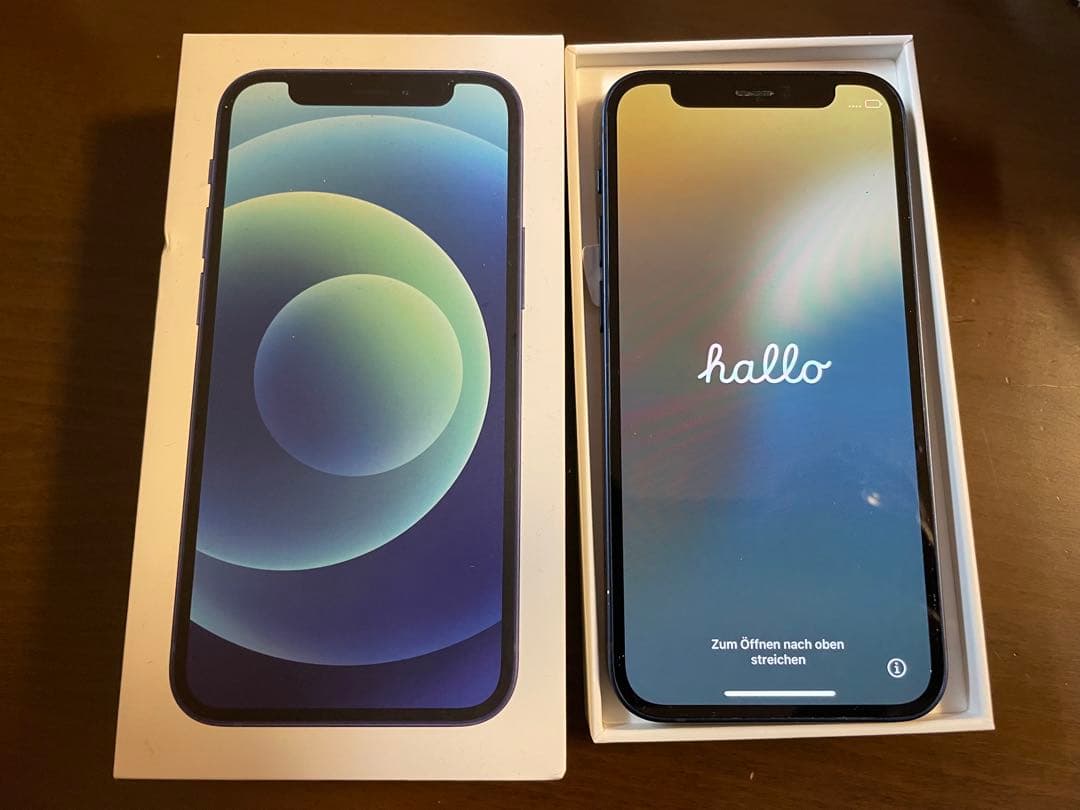 【値下】iPhone 12mini 青 64GB