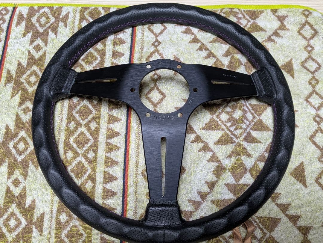 ナルディ340 パープルクロスステッチ 正規品 2021限定モデル 34パイ